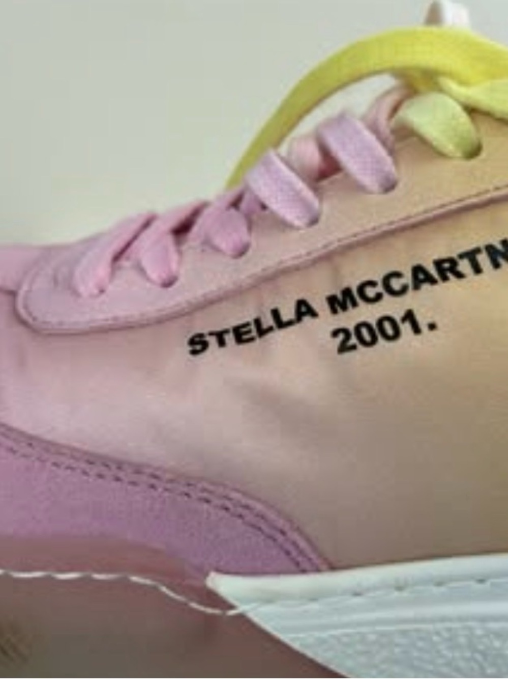 Stella McCartney Pink & Yellow Sneakers